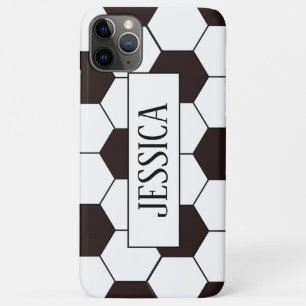 Soccer   Football pattern personalised iPhone 11 Pro Max Case