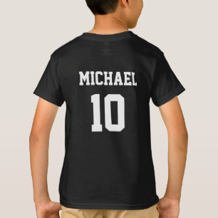Soccer Football Personalized Name And Number  T-Shirt