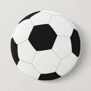 Soccer FootBall Sport 3 Inch Round Button