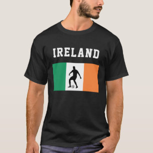 Soccer Football Sports Fan Ireland Irish Flag T-Shirt