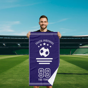 Soccer football team player coach Towel
