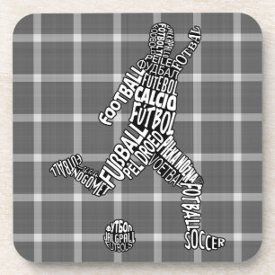 Soccer Footballl Languages Coasters