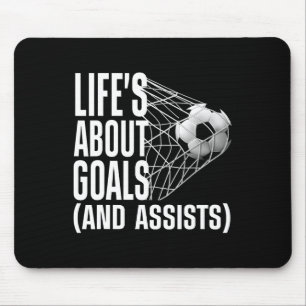 Soccer For Men Women Soccer Lovers Player Football Mouse Pad