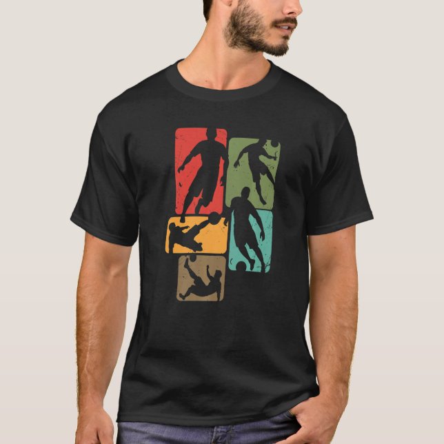 Soccer  for Soccer Player Retro Boys Soccer T-Shirt (Front)