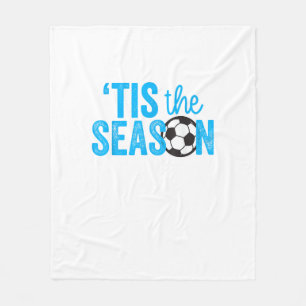 Soccer For Teen Girls Tis The Season Fleece Blanket