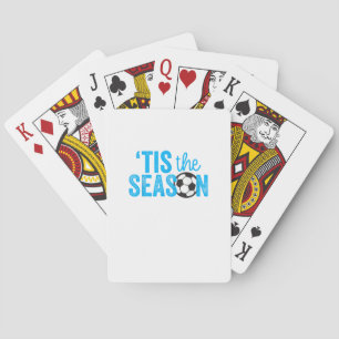 Soccer For Teen Girls Tis The Season Playing Cards