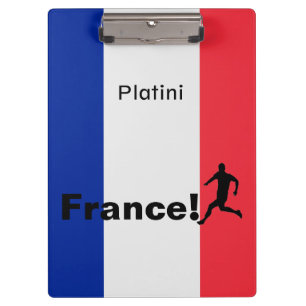 Soccer France, customizable Clipboard