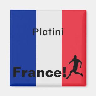 Soccer France, customizable Magnet