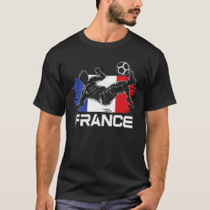 Soccer France Flag Football Team French Footballer T-Shirt