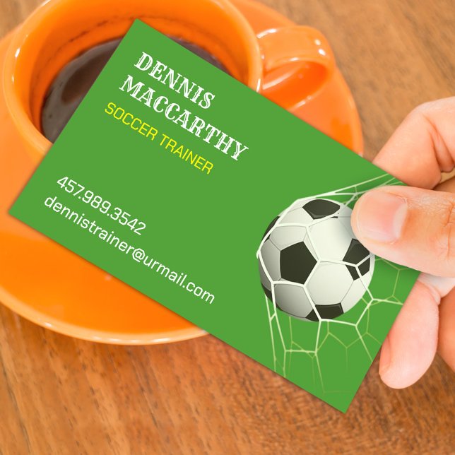 Soccer Futball Business Card (Creator Uploaded)