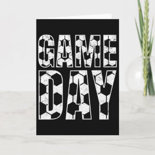 Soccer Game Day Soccer Mom Life For Women Soccer D Card