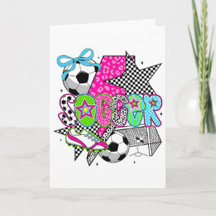 Soccer Game Day Soccer Mom Soccer Mama Go Cheer Sp Card