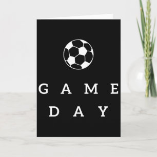 Soccer Game Day Soccer Mom Soccer Mama Go Cheer Sp Card