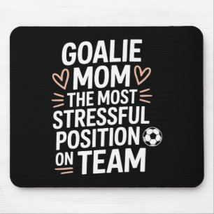 Soccer Game Player, The Most Stressful Position On Mouse Pad