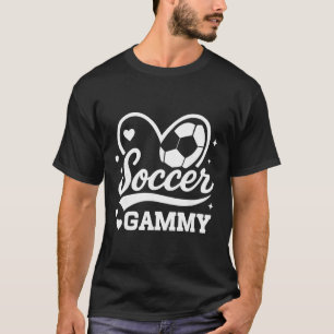 Soccer Gammy Heart Love Soccer Player  T-Shirt