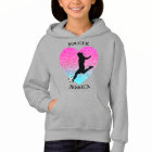 Soccer Girl Heart Sweat - shirt à capuche avec nom