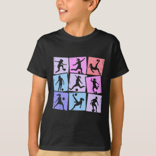 Soccer Girl Kids Women T-Shirt