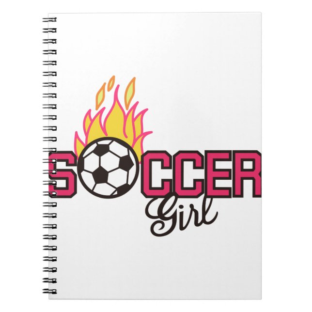 Soccer Girl Notebook (Front)