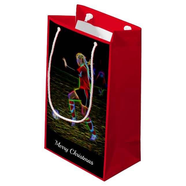 Soccer Girl Soccer Graphics sac cadeau (Dos Angle)