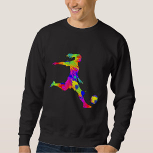 Soccer Girl Women Youth 1 Sweatshirt