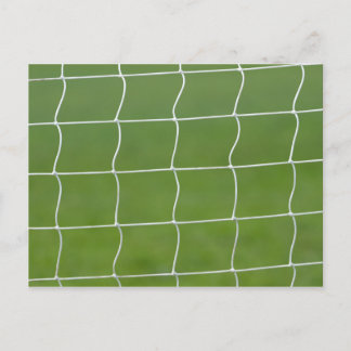 Soccer Goal Net Postcard