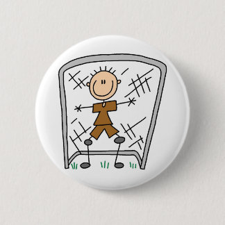 Soccer Goalie Button