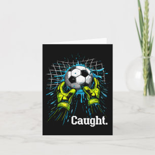 Soccer Goalie Tee Kids Boys - Myth Caught Dashing Card