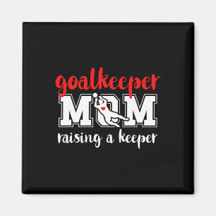 Soccer Goalkeeper Mom Raising A Soccer Keeper Moth Magnet
