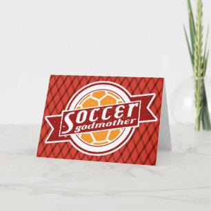 Soccer Godmother Holiday Card