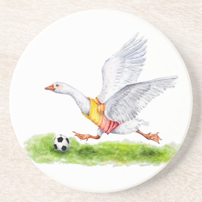 Soccer Goose Coaster (Front)