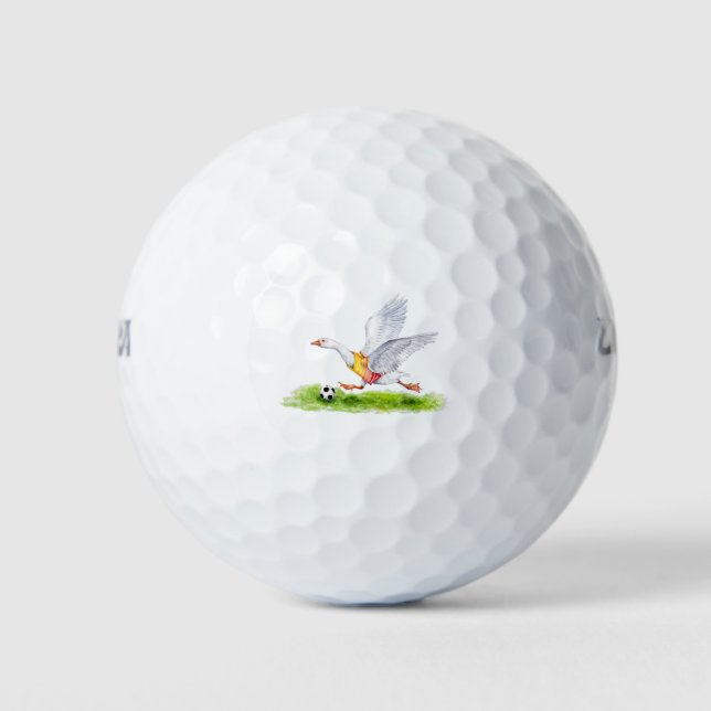 Soccer Goose Golf Balls (Front)