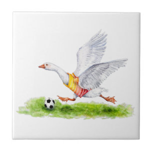 Soccer Goose Tile