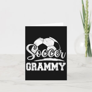 Soccer Grammy Soccer Player Game Day Mother's Day  Card