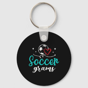 Soccer Grams Funny Soccer Player Grams Keychain