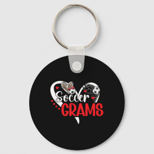 Soccer Grams Grandma Grams Of A Soccer Player Gram Keychain