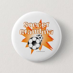 Soccer Grandma 2 Inch Round Button