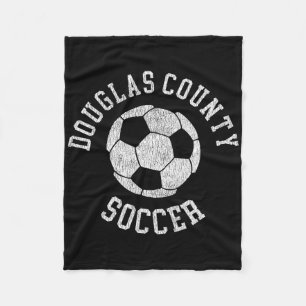 Soccer Grandma Matching Family Soccer Fleece Blanket