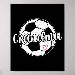 Soccer Grandma Proud Grandma Of A Soccer Player Gr Poster