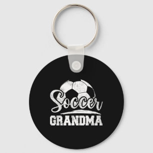 Soccer Grandma Soccer Player Game Day Mother's Day Keychain