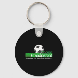 Soccer Grandparent Credited For The Most Ists  Keychain