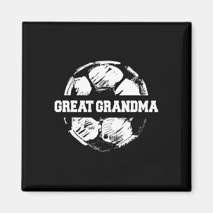 Soccer Great Grandma Soccer Ll Split Funny Soccer  Magnet