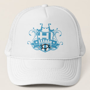 soccer GREECE Trucker Hat