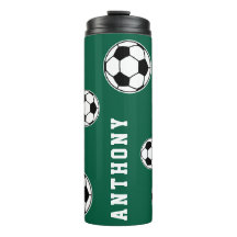 Soccer Green Personalized Kids Back to School