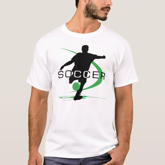 Soccer Green T-Shirt (Front)