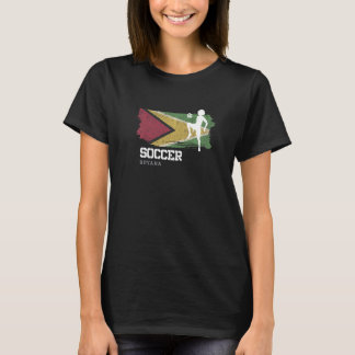 Soccer Guyana Flag Football Womens Soccer Girls T-Shirt