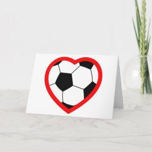 Soccer Heart Card