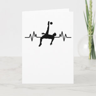 Soccer Heartbeat football team sport football Gift Card