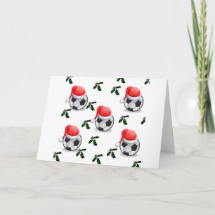 SOCCER HOLIDAY CARD