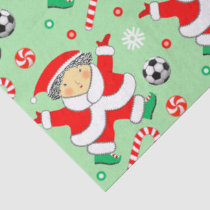 Soccer Holiday Gift Tissue Paper