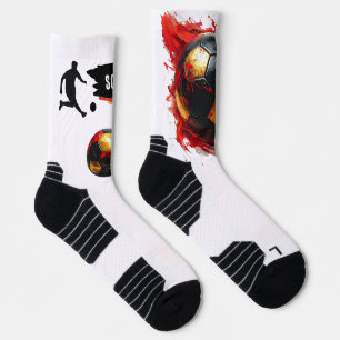 Soccer in Germany Colors, Name Socks